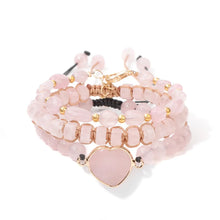 Load image into Gallery viewer, Natural Stone Tiger Eye Bracelet Women Round Beaded Healing Crystal