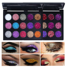 Load image into Gallery viewer, Glitter Sequins Matte Pearlescent Eyeshadow