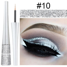 Load image into Gallery viewer, Glitter Liquid Eyeliner Pen Pearlescent Sequins Diamond Bright Shining