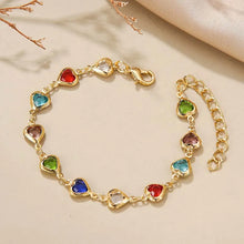 Load image into Gallery viewer, Fashion Colorful Heart Bracelet
