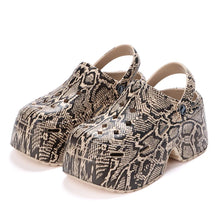 Load image into Gallery viewer, Colorful Thick Bottom Clogs Women's Sandals Chunky