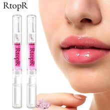 Load image into Gallery viewer, 2pcs RtopR Sakura Lip Essence Anti-Dry Crack Exfoliating Repair Reduce