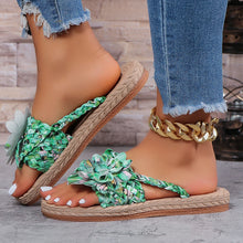 Load image into Gallery viewer, Braided Sandals Casual Flat