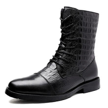 Load image into Gallery viewer, Fashion Men High Quality British Style Lace Up Boots Genuine Leather