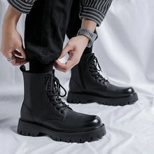 Load image into Gallery viewer, British Style Winter Boots Thick Soled Footwear