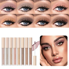 Load image into Gallery viewer, 8 Colors Matte Nude Eye Bronzer Liquid Eyeshadow