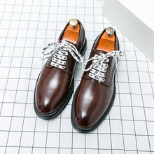 Load image into Gallery viewer, Lace-up Oxford Shoes Designer Casual