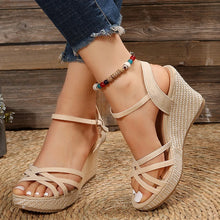 Load image into Gallery viewer, Fashion Wedge Platform High Heels