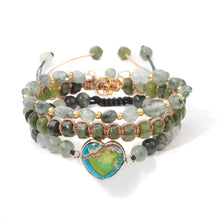 Load image into Gallery viewer, Natural Stone Tiger Eye Bracelet Women Round Beaded Healing Crystal