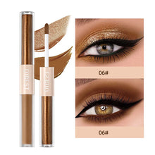 Load image into Gallery viewer, New 2 In 1 Liquid Eyeshadow Matte Pearlescent
