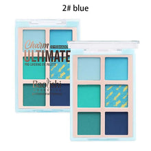 Load image into Gallery viewer, 6 Colors Nude Glitter Eyeshadow Matte Shimmer Palette