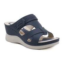 Load image into Gallery viewer, Beach Cross Strap Wedge Sandals