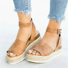 Load image into Gallery viewer, Buckle Strap Sandals