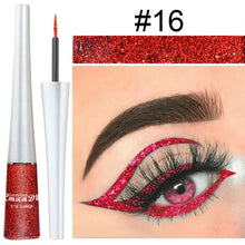 Load image into Gallery viewer, Glitter Liquid Eyeliner Pen Pearlescent Sequins Diamond Bright Shining