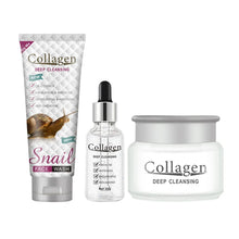 Load image into Gallery viewer, Collagen Facial Care Kit Whiten Cleansing