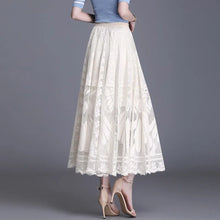 Load image into Gallery viewer, Lace Long Skirt