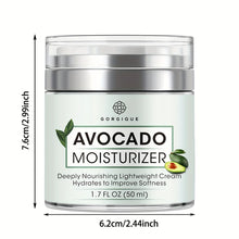 Load image into Gallery viewer, Avocado Moisturizer Deeply Nourishing Lightweight Cream for Improved