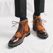 Load image into Gallery viewer, Italian Ankle Boots Lace Up