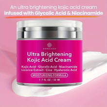 Load image into Gallery viewer, Kojic Acid Cream + Glycolic Acid + Niacinamide + Cica + Ha Moisturizer