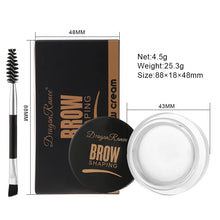 Load image into Gallery viewer, Multi-function Eyebrow Brush With Wild Eyebrows Cream Concealer Square