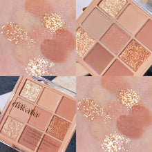 Load image into Gallery viewer, Eye Shadow Plate Earth Color Pearlescent