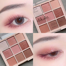 Load image into Gallery viewer, Eye Shadow Plate Earth Color Pearlescent