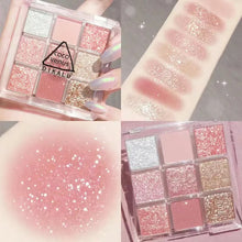 Load image into Gallery viewer, Eye Shadow Plate Earth Color Pearlescent