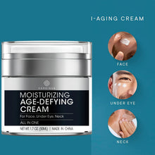 Load image into Gallery viewer, Face Moisturizer for Men Retinol Collagen Peptides Caffeine Hyaluronic