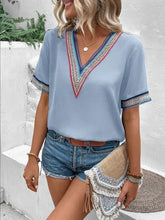 Load image into Gallery viewer, Elegant  New Lace Patchwork V-neck Casual