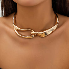 Load image into Gallery viewer, Exaggerated Chunky Heavy Metal Big Necklace