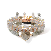 Load image into Gallery viewer, Natural Stone Tiger Eye Bracelet Women Round Beaded Healing Crystal