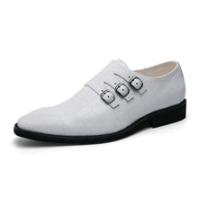 Load image into Gallery viewer, Leather Loafers Men Dress Shoes