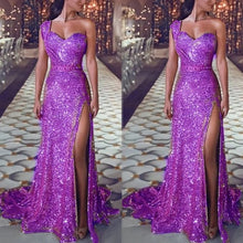 Load image into Gallery viewer, Elegant Deep V Neck Shoulder Sleeveless Long Maxi Dress