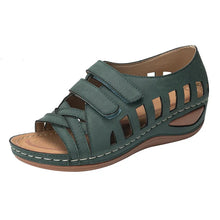 Load image into Gallery viewer, Hollow Out Open Toe Wedges Buckle