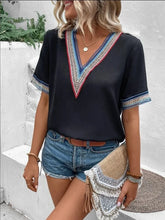 Load image into Gallery viewer, Elegant  New Lace Patchwork V-neck Casual