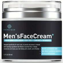 Load image into Gallery viewer, Men Face Cream Hydrating Face Moisturizer Hyaluronic Acid Collagen