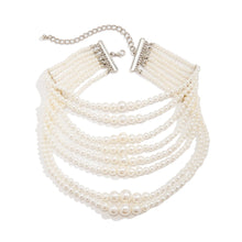 Load image into Gallery viewer, Elegant Imitation Pearl Beads Necklace