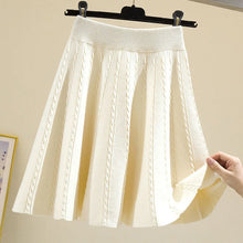 Load image into Gallery viewer, Knitted Elastic Waist Skirt