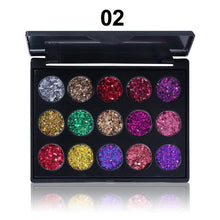 Load image into Gallery viewer, Glitter Sequins Matte Pearlescent Eyeshadow