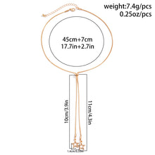 Load image into Gallery viewer, Long Snake Chain Necklace