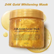 Load image into Gallery viewer, 24k Golden Facial Mask Gold Anti-acne Treatment Anti-wrinkle Healing &amp;