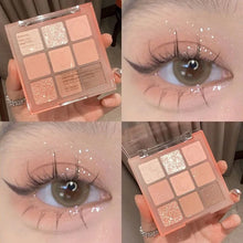 Load image into Gallery viewer, Eye Shadow Plate Earth Color Pearlescent