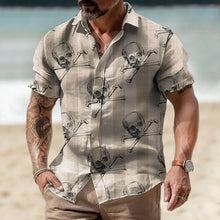 Load image into Gallery viewer, Hawaiian Shirt 3d Anchor Print Beach