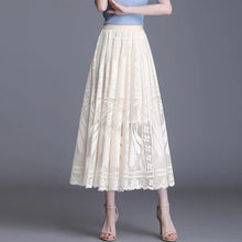 Load image into Gallery viewer, Lace Long Skirt