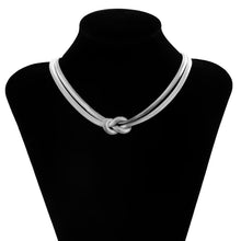 Load image into Gallery viewer, Chunky Chain Necklace Twisted