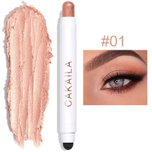 Load image into Gallery viewer, Matte Pearlescent Eye Shadow Stick Long Lasting Eyeshadow