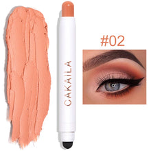 Load image into Gallery viewer, Matte Pearlescent Eye Shadow Stick Long Lasting Eyeshadow