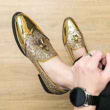 Load image into Gallery viewer, Fashion Trends Men Loafers Slip on Formal Party