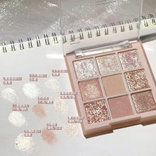 Load image into Gallery viewer, Eye Shadow Plate Earth Color Pearlescent