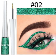 Load image into Gallery viewer, Glitter Liquid Eyeliner Pen Pearlescent Sequins Diamond Bright Shining